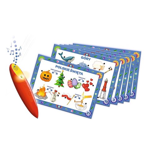 Gra edukacyjna Mały Odkrywca i Magiczny Ołówek Polska Magiczny ołówek Trefl (02114)