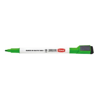 Marker suchościeralny z magnesem wkład zielony 1,5mm okrągła końcówka Toma (TO-268 4 2)