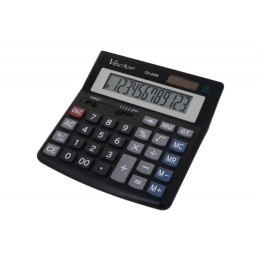 Vector kalkulator KAV CD-2455 BLK | biurowy | 12 miejsc | Czarny