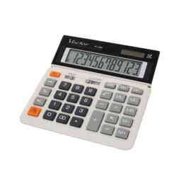 Vector kalkulator KAV VC-368 | biurowy | 12 miejsc | biało-czarny