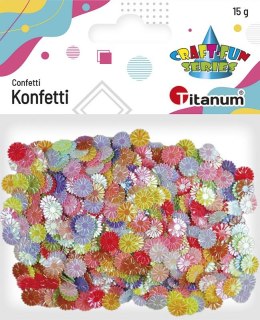 Konfetti Titanum Craft-Fun Series kwiaty 9mm (11wc007)