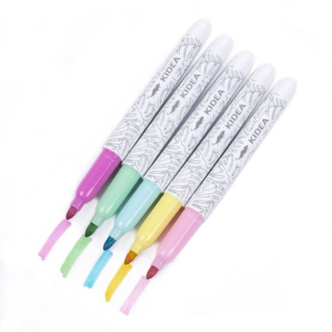 Marker specjalistyczny Kidea Pastel do tkanin mix okrągła końcówka (MPOT5KA) Marker specjalistyczny Kidea Pastel do tkanin mix okrągła końcówka (MPOT5KA)