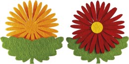 Ozdoba filcowa Titanum Craft-Fun Series kwiaty 3D (WFB-008)