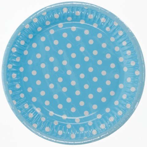 Talerz jednorazowy 18 cm papier śr. 180mm Pol-mak
