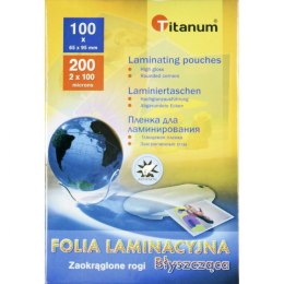 Folia do laminowania Titanum - przezroczysty 100mic. [mm:] 65x95