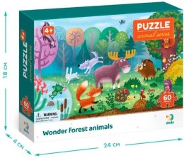 Puzzle Tm Toys zwierzęta leśne 60 el. (DOP300375)