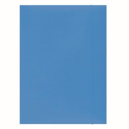 Teczka kartonowa na gumkę Office Products A4 kolor: niebieski jasny 300g (21191131-21)