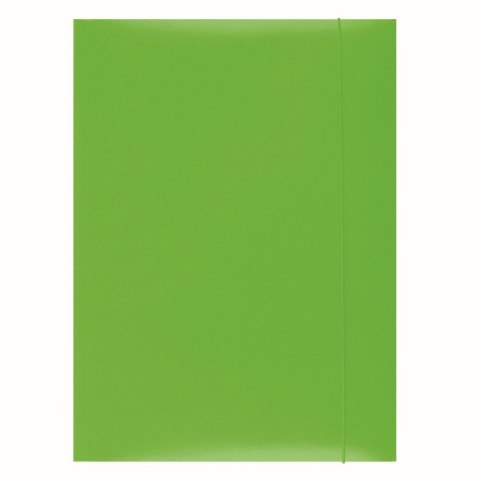 Teczka kartonowa na gumkę A4 zielony 300g Office Products (21191131-02)