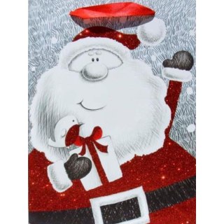 Torba prezentowa torebka ozdobna Bożenarodzenie Kukartka (QPS)