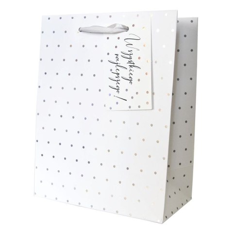 Torba prezentowa torebka ozdobna Bożenarodzenie Kukartka (QPS)