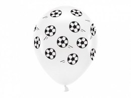 Balon gumowy Partydeco Eco pastelowe, Piłki biała 330mm (ECO33P-203-008-6)