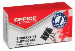 Klip Office Products 19mm czarny (18091919-05)