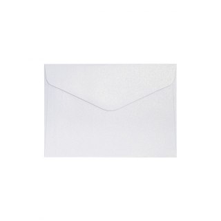 Koperta C6 pearl diamentowa biel k biała Galeria Papieru (280239) 10 sztuk