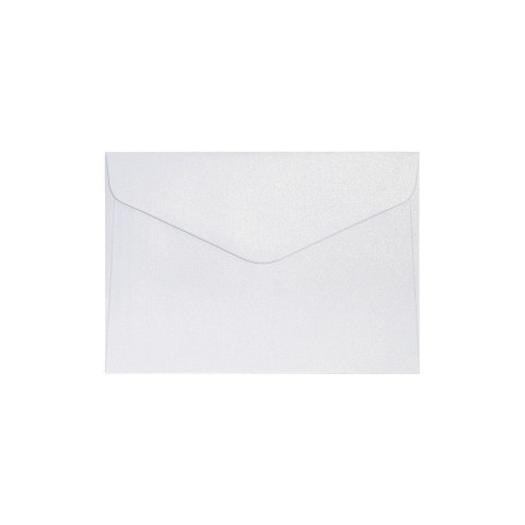 Koperta pearl diamentowa biel k C6 biały Galeria Papieru (280239) 10 sztuk
