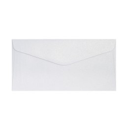 Koperta pearl diamentowa biel kk DL biały Galeria Papieru (280139) 10 sztuk