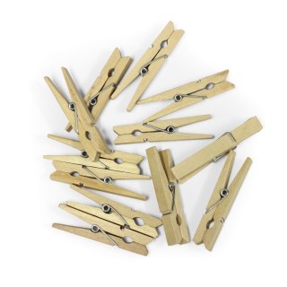 Ozdoba drewniana klamerki 47mm Galeria Papieru (253038)