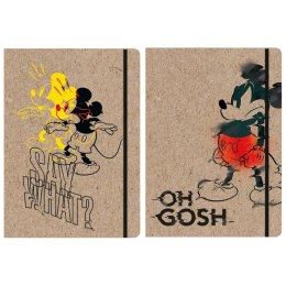 Teczka kartonowa na gumkę Mickey Mouse A4 szara 300g [mm:] 234x317 Beniamin