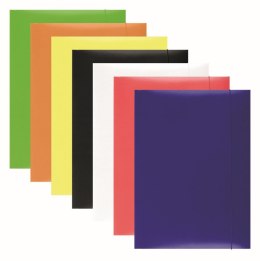 Teczka kartonowa na gumkę Office Products A4 kolor: czarny 300g (21191131-05)
