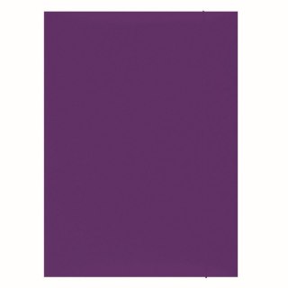 Teczka kartonowa na gumkę A4 fioletowy 300g Office Products (21191131-09)