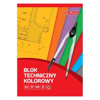 Blok techniczny 9583659 A4 mix Herlitz (400198700)