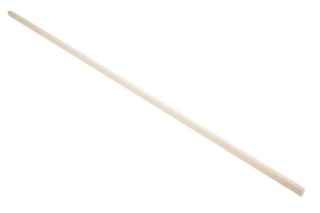 Kij drewniany 150 cm z gwintem