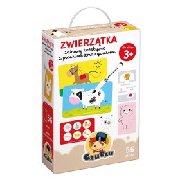 Książeczka edukacyjna Zwierzatka Zabawy Czuczu (66079)