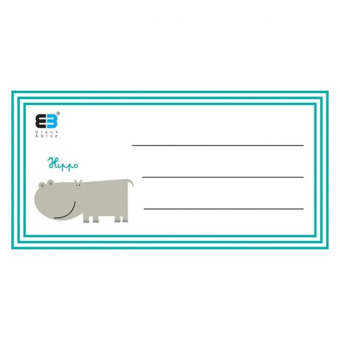 Naklejka (nalepka) B&B KIDS Interdruk (NAKZESB&B)