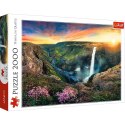 Puzzle wodospad haifoss 3000 el. Trefl (27091)