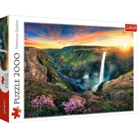 Puzzle wodospad haifoss 3000 el. Trefl (27091)