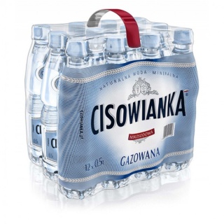Woda Cisowianka 0,5 Gazowana 12szt=zgrzewka