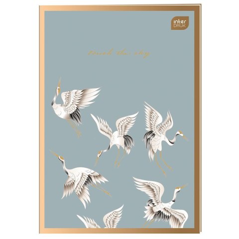 Zeszyt A4 96k. 70g kratka Interdruk (ZEA496#MSG)