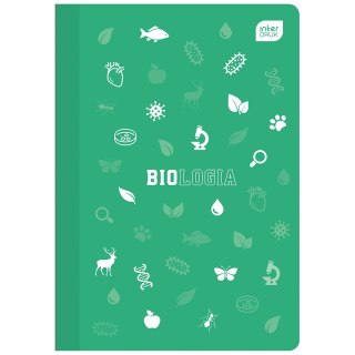 Zeszyt tematyczny A5 Biologia 60k. 70g krata Interdruk