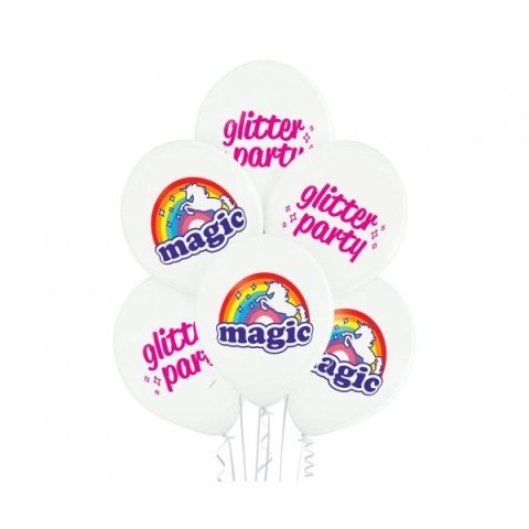 Balon gumowy Godan D11 Magic Unicorn białe 300mm 12cal (BRN_5000761)