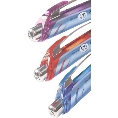 Cienkopis ENERGEL BLN 75 wkład czerwony 0,25mm 4kol. Pentel (czerwony)