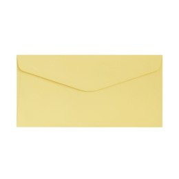Koperta gładki satynowany DL żółty Galeria Papieru (280137) 10 sztuk