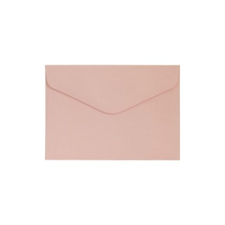 Koperta C6 gładki satynowany pudrowy różowa Galeria Papieru (280235) 10 sztuk