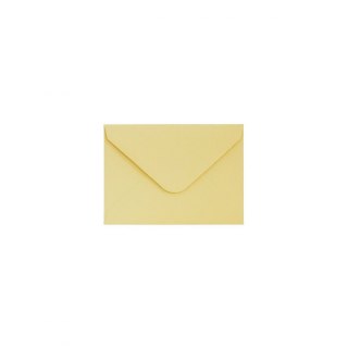 Koperta gładki żółty satynowany K żółty [mm:] 70x100 Galeria Papieru (280437) 10 sztuk
