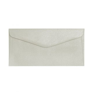 Koperta DL pearl jasnosrebrny srebrna Galeria Papieru (280140) 10 sztuk
