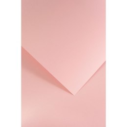 Papier ozdobny (wizytówkowy) gładki pudrowy róż A4 różowy 210g Galeria Papieru (205502)