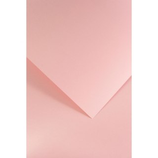 Papier ozdobny (wizytówkowy) A4 gładki pudrowy róż różowy 210g Galeria Papieru (205502)