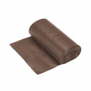 Worki na śmieci BIO 35L A'10 brązowe