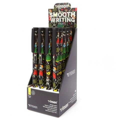 Długopis olejowy Fashion A6 wkład niebieski 0,7mm Vinson