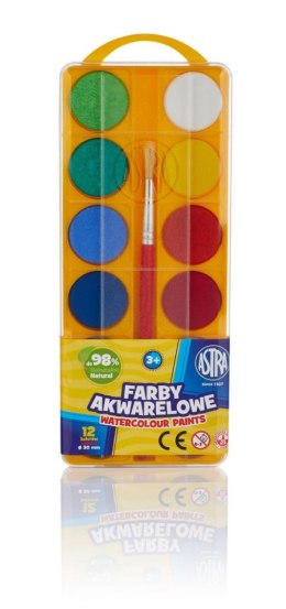 Farby akwarelowe Astra 12 kolor. (83216904)