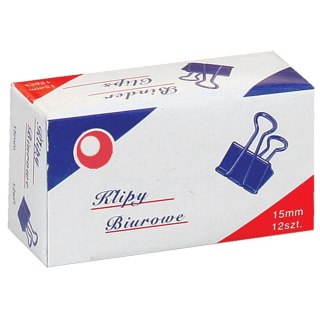 Klipy 15mm czarny Titanum (BC15)