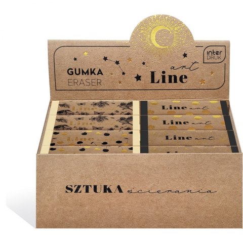 Gumka do mazania Interdruk LINE ART (IGUMKALINE) Gumka do mazania Interdruk LINE ART (IGUMKALINE)