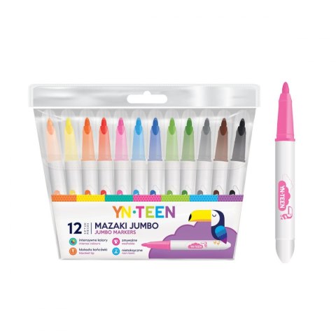 Flamaster 12 kol. Interdruk (IMAZJUM12K)