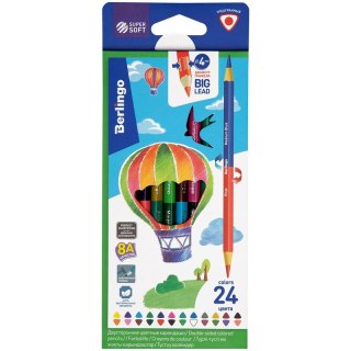 Kredki ołówkowe Supersoft 24 kol. Berlingo (299040)