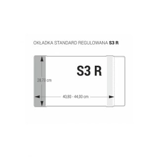 Okładka S3R-285 [mm:] 287x408-440 Biurfol (OZK-53)