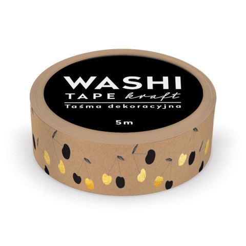 Taśma ozdobna taśma samoprzylepna GLAM 15x5 [mm x m] mix Interdruk (5902277303820)