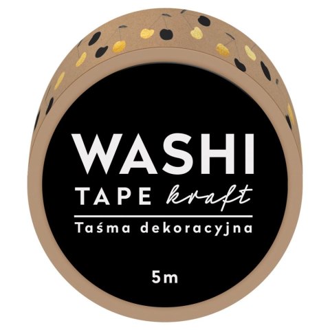 Taśma ozdobna taśma samoprzylepna GLAM 15x5 [mm x m] mix Interdruk (5902277303820)